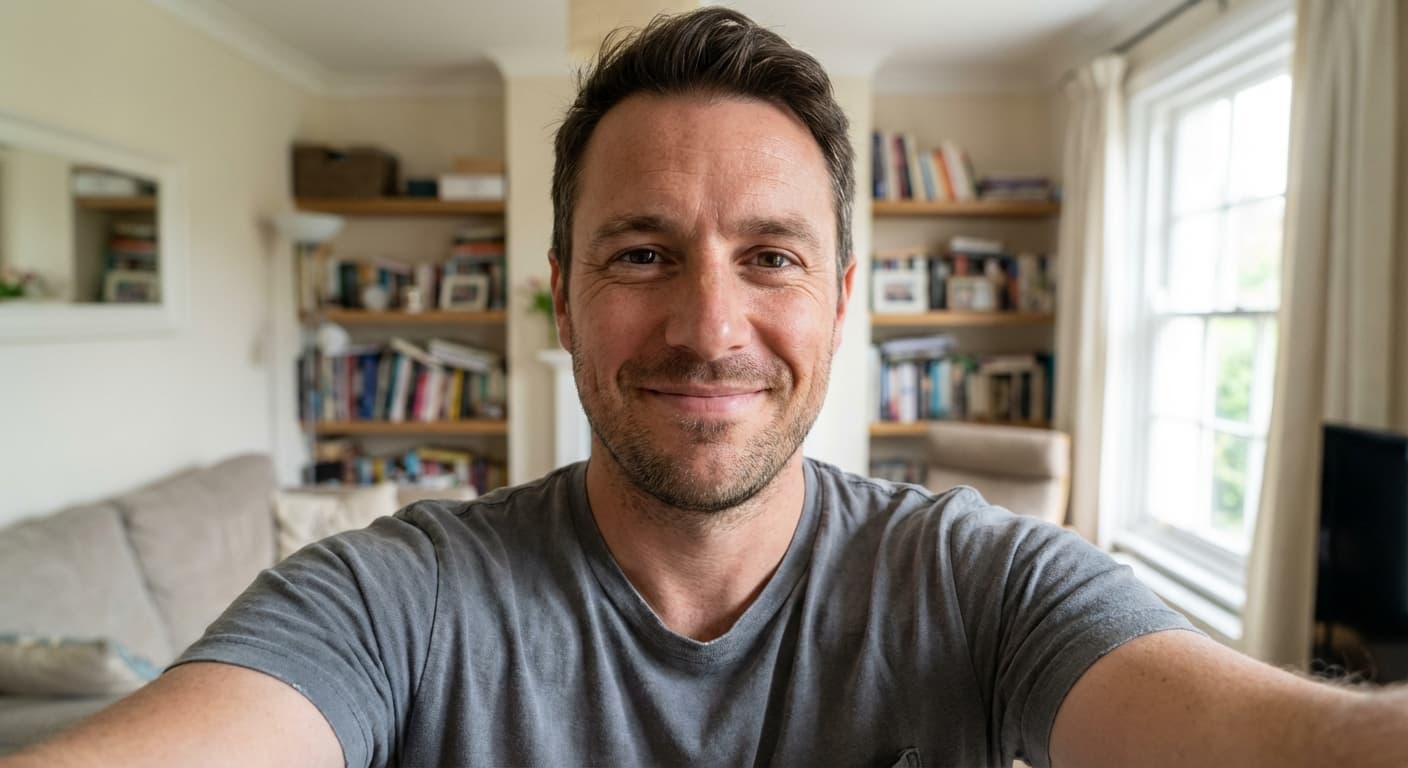 consulting AI headshot transformation - Before