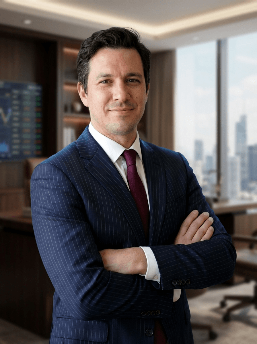 financial-services AI headshot transformation - After