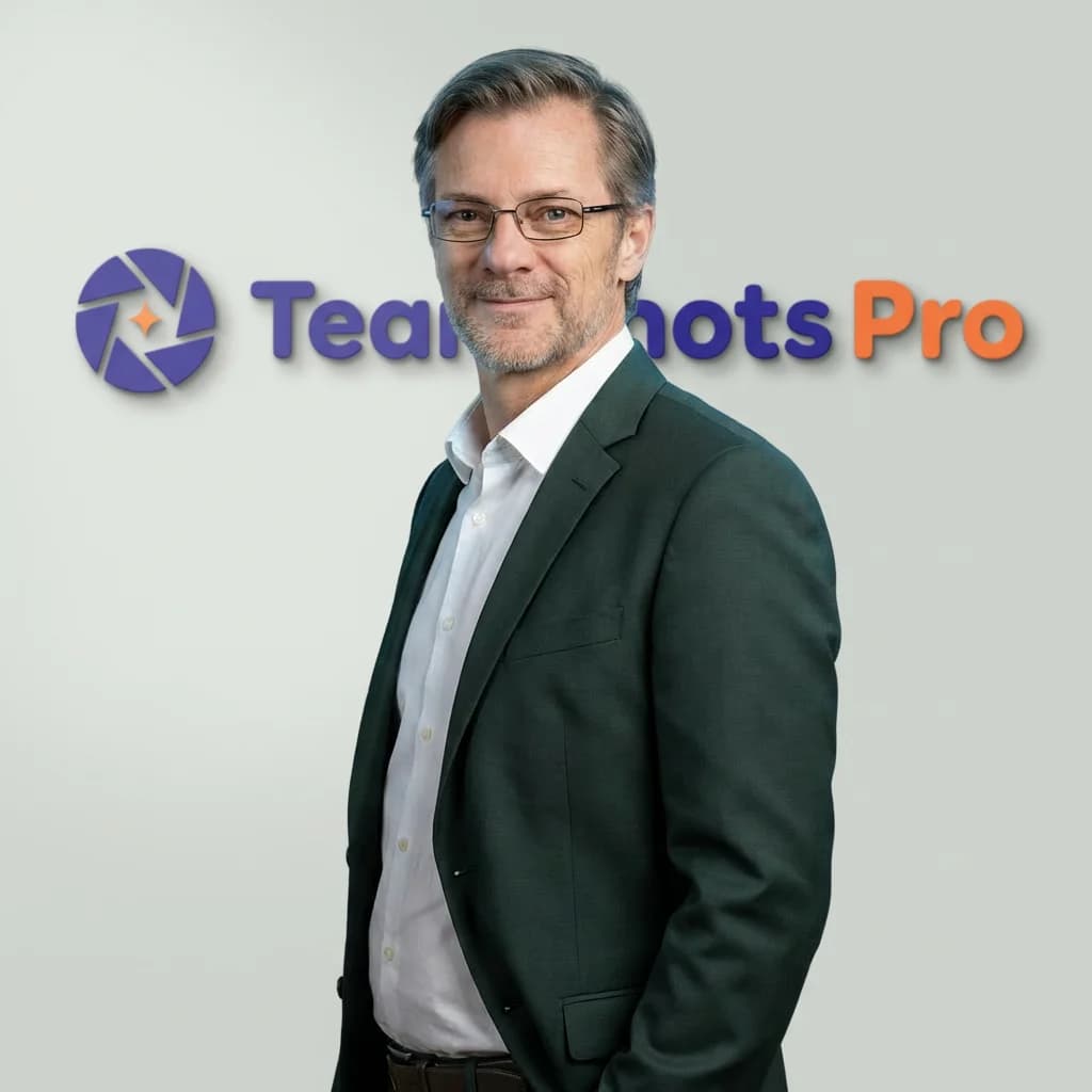 Professional headshot transformation example - After