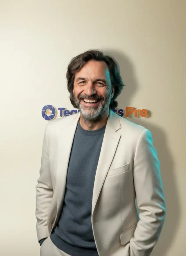 Professional headshot transformation example - After