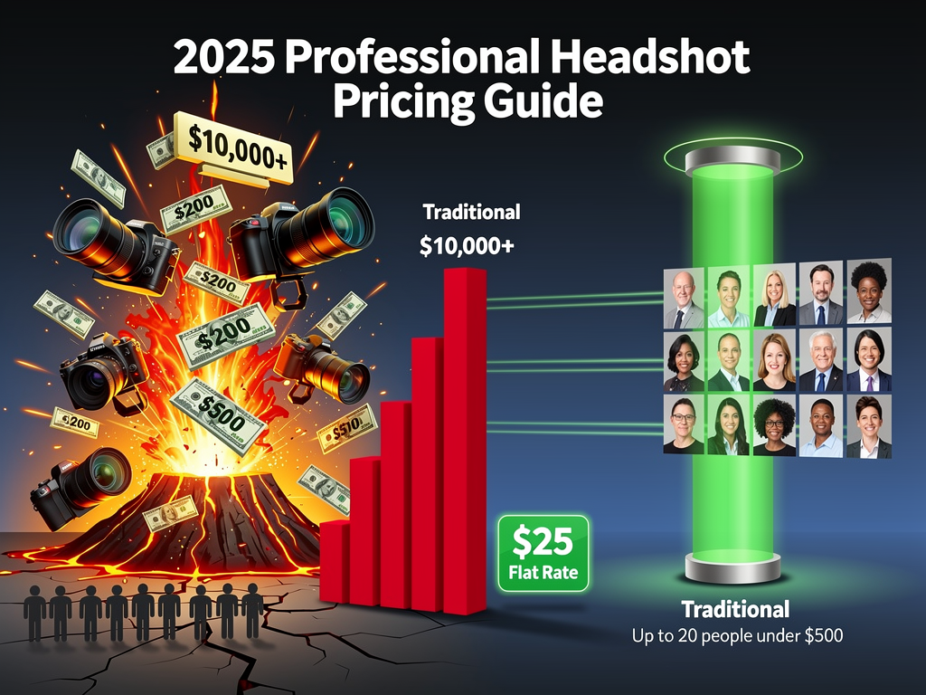 Professional Headshot Costs 2026: $10–$600 (Real Prices)